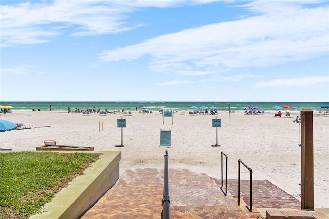 6312 Midnight Pass Rd Unit 102S, Sarasota, FL 34242 - water view featuring nearby beach