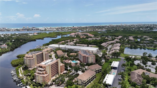 1921 Monte Carlo Dr Unit 302, Sarasota, FL 34231 - bird's eye view of a large body of water