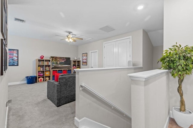 3344 Anchor Bay Trl, Bradenton, FL 34211 - interior space featuring an upstairs landing and carpet