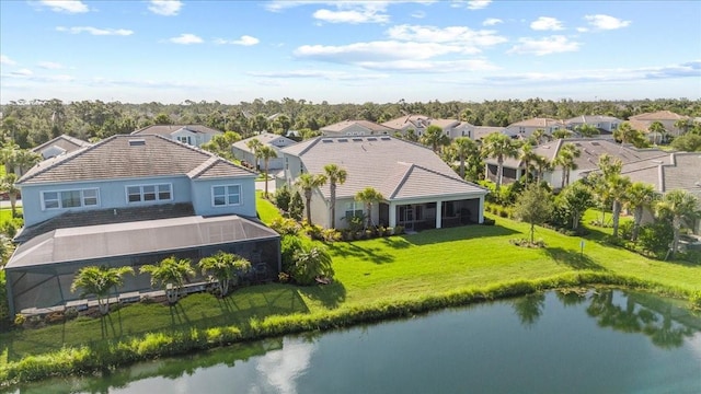 3344 Anchor Bay Trl, Bradenton, FL 34211 - aerial perspective of suburban area featuring a nearby body of water