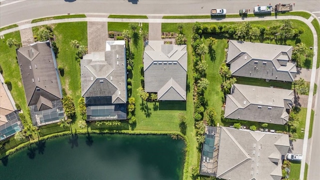 3344 Anchor Bay Trl, Bradenton, FL 34211 - aerial view of residential area featuring a large body of water