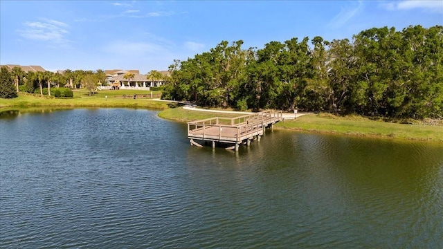 3344 Anchor Bay Trl, Bradenton, FL 34211 - dock area featuring a water view