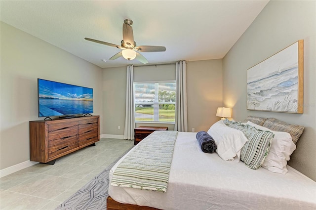 11685 Great Brook Ln, Parrish, FL 34219 - bedroom with tile patterned flooring and ceiling fan