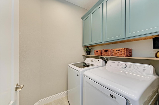 11685 Great Brook Ln, Parrish, FL 34219 - laundry room featuring cabinet space and washing machine and dryer