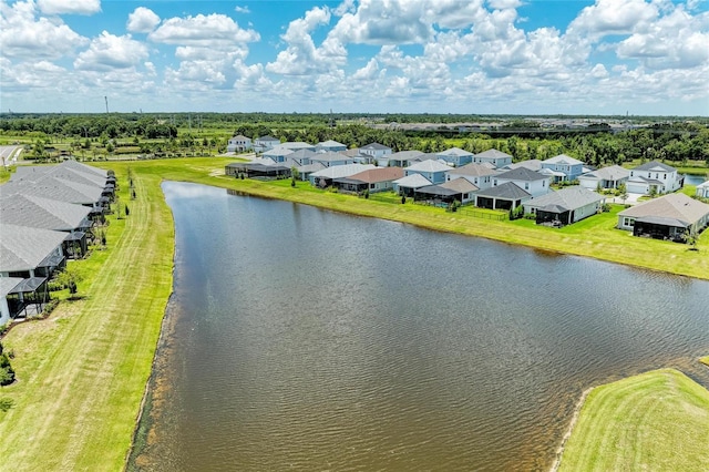 11685 Great Brook Ln, Parrish, FL 34219 - aerial view of residential area with a large body of water