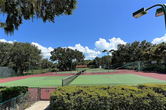 8183 Nice Way, Sarasota, FL 34238 - view of tennis court