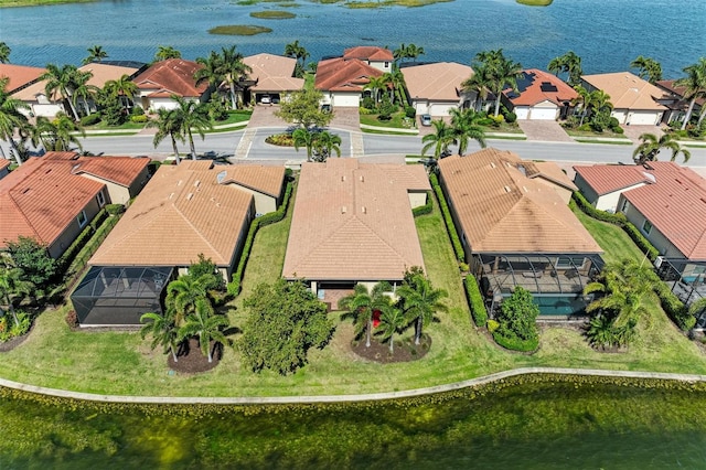 138 Toscavilla Blvd, Nokomis, FL 34275 - aerial perspective of suburban area with a large body of water