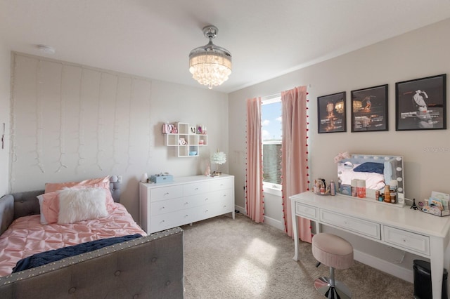8985 Royal River Cir, Parrish, FL 34219 - bedroom with a chandelier