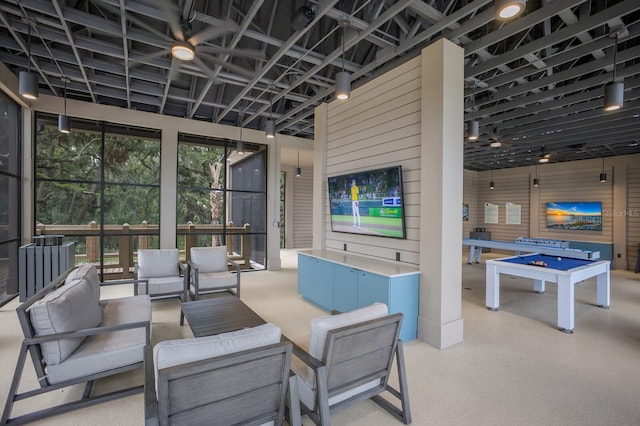 8985 Royal River Cir, Parrish, FL 34219 - view of patio with an outdoor living space