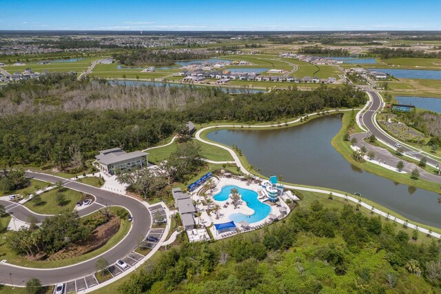 8985 Royal River Cir, Parrish, FL 34219 - view of property location featuring a pool area and a nearby body of water