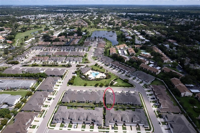 3681 Divot Ln, Sarasota, FL 34232 - aerial overview of property's location featuring nearby suburban area