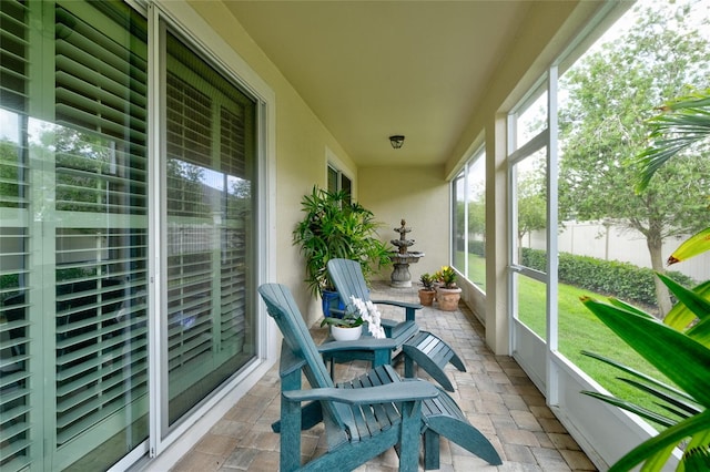 3681 Divot Ln, Sarasota, FL 34232 - sunroom / solarium featuring plenty of natural light