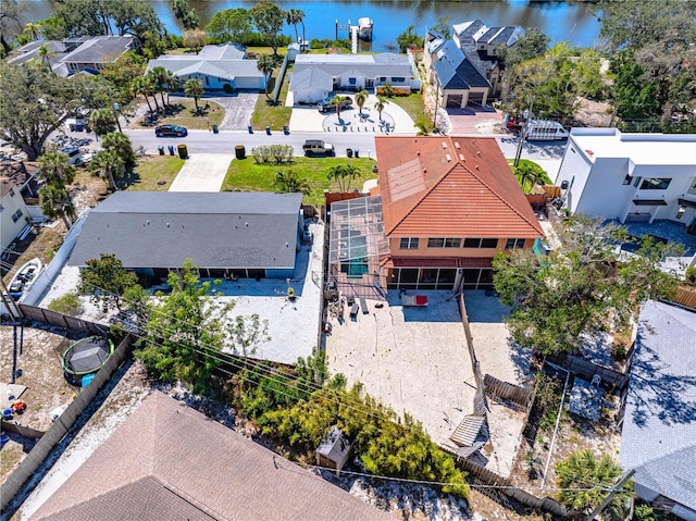 2131 Montclair Dr Unit 2131 & 2137, Sarasota, FL 34231 - aerial perspective of suburban area featuring a large body of water