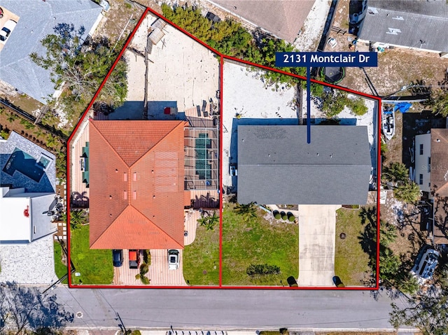 2131 Montclair Dr Unit 2131 & 2137, Sarasota, FL 34231 - view of property location featuring property parcel outlined