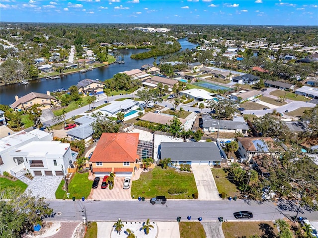 2119-2125 Montclair Dr Unit 2119 & 2125, Sarasota, FL 34231 - aerial view of residential area with a large body of water