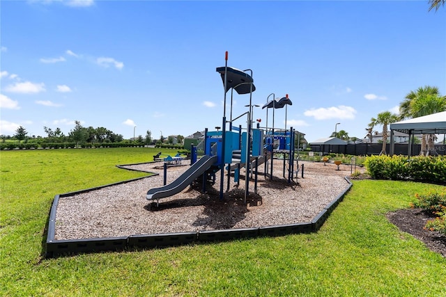 17737 Savory Mist Cir, Bradenton, FL 34211 - community play area with a yard
