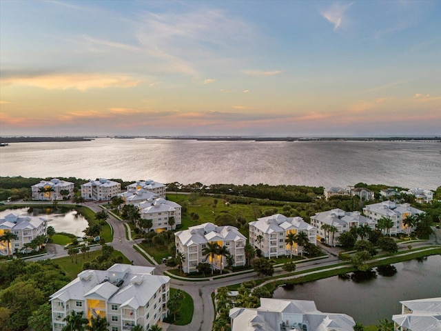 7840 34th Ave W Unit 303, Bradenton, FL 34209 - aerial view of property and surrounding area featuring a nearby body of water