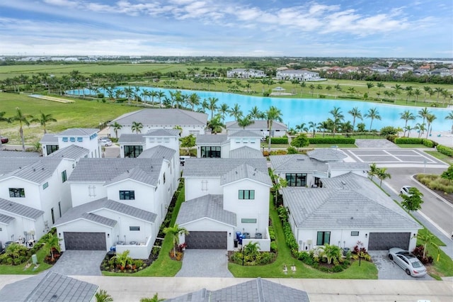 6028 Red Mangrove Ln, Bradenton, FL 34210 - aerial view of residential area with a nearby body of water