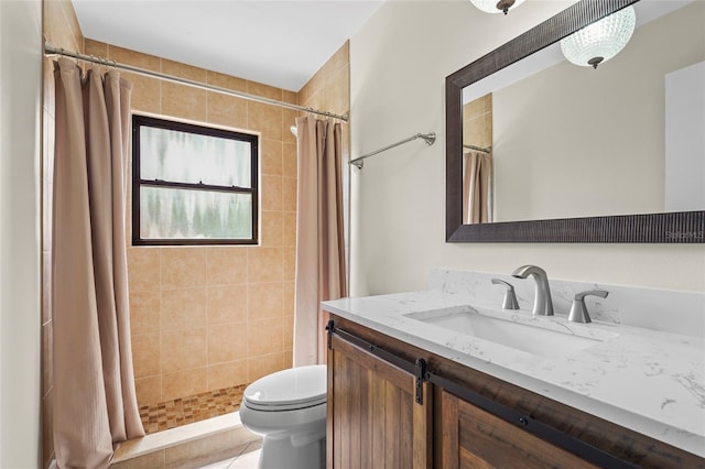 409 Archibald Ave, Sarasota, FL 34243 - full bathroom with vanity and tiled shower