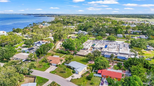 409 Archibald Ave, Sarasota, FL 34243 - aerial view of property and surrounding area featuring a large body of water and nearby suburban area