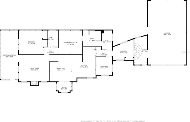 520 27th St W, Bradenton, FL 34205 - view of home floor plan