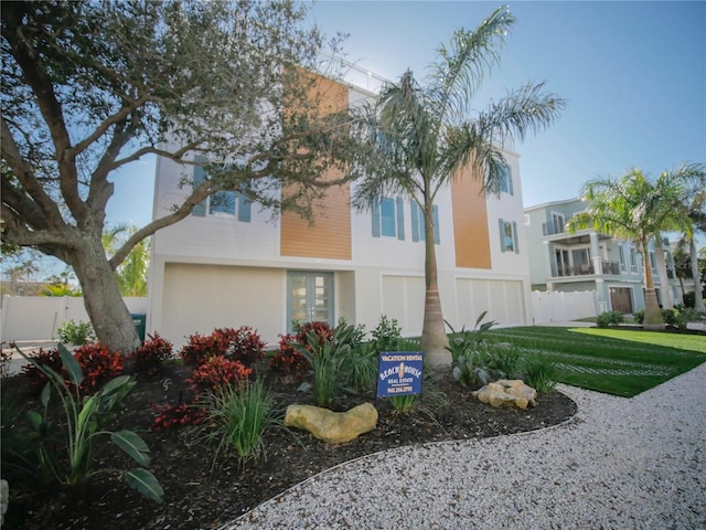 111 6th St N, Bradenton Beach, FL 34217 - view of front of home with stucco siding