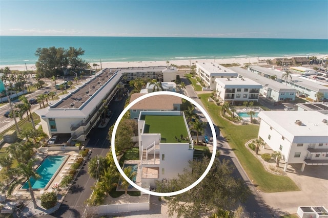 111 6th St N, Bradenton Beach, FL 34217 - aerial view of unending shoreline