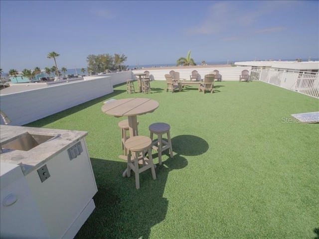111 6th St N, Bradenton Beach, FL 34217 - view of yard