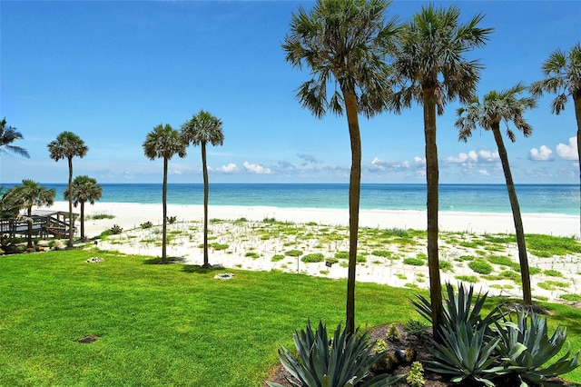4325 Gulf Of Mexico Dr Unit 204, Longboat Key, FL 34228 - water view featuring nearby beach