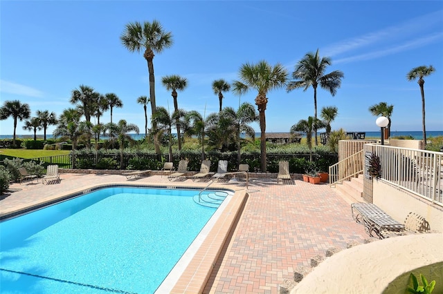 4325 Gulf Of Mexico Dr Unit 204, Longboat Key, FL 34228 - community pool featuring a patio