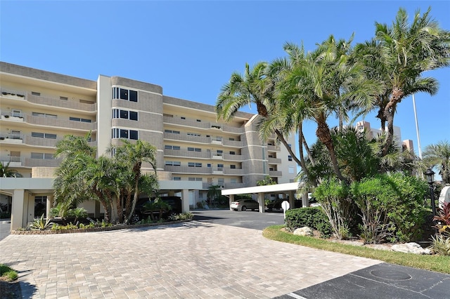 4325 Gulf Of Mexico Dr Unit 204, Longboat Key, FL 34228 - view of apartment building / complex with covered parking
