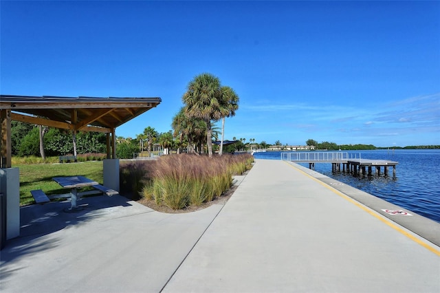 4325 Gulf Of Mexico Dr Unit 204, Longboat Key, FL 34228 - dock featuring a water view