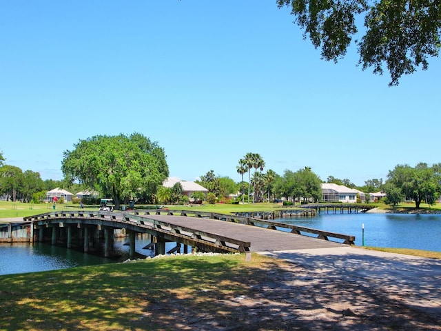 10120 Carnoustie Pl, Bradenton, FL 34211 - dock with a water view