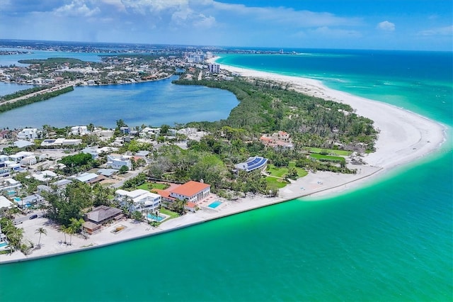1168 Westway Dr, Sarasota, FL 34236 - drone / aerial view of a nearby body of water