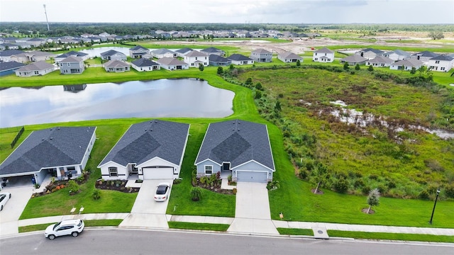 6435 165th Dr E, Parrish, FL 34219 - aerial perspective of suburban area featuring a large body of water