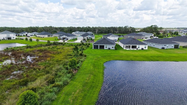 6435 165th Dr E, Parrish, FL 34219 - aerial perspective of suburban area featuring a large body of water