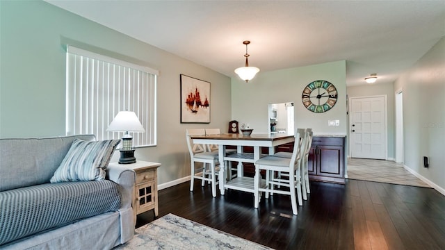 3305 Notre Dame Pl Unit 3305, Bradenton, FL 34207 - dining space with wood finished floors