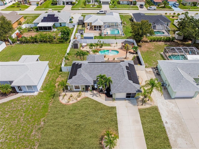 6178 Coliseum Blvd, Port Charlotte, FL 33981 - aerial view of residential area with a pool