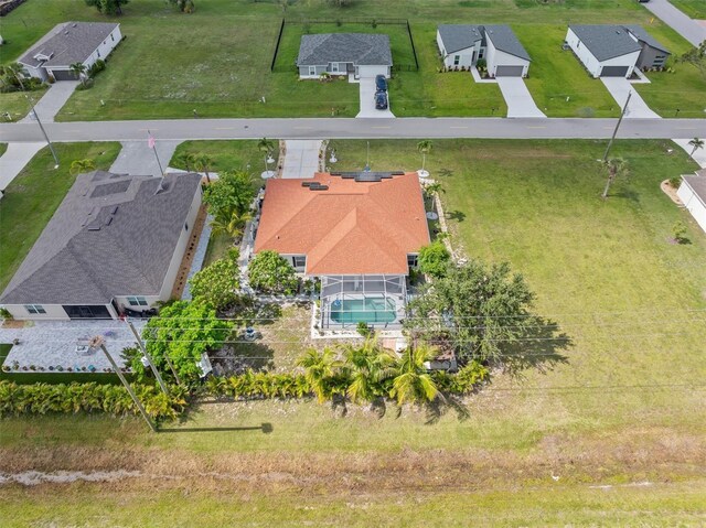25324 Alicante Dr, Punta Gorda, FL 33955 - aerial perspective of suburban area with a pool