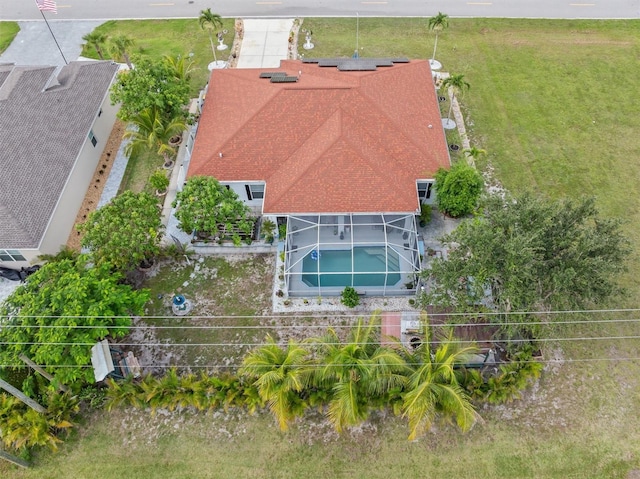 25324 Alicante Dr, Punta Gorda, FL 33955 - aerial view of property and surrounding area with a pool