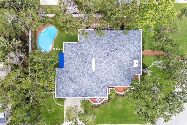2401 Riverview Blvd, Bradenton, FL 34205 - drone / aerial view of a pool area