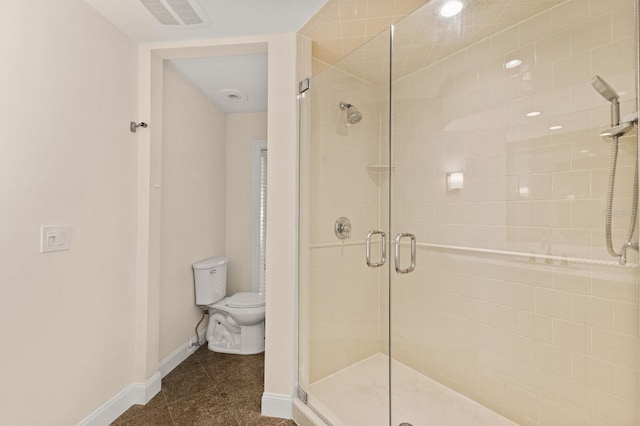 2401 Riverview Blvd, Bradenton, FL 34205 - full bath featuring toilet and a stall shower