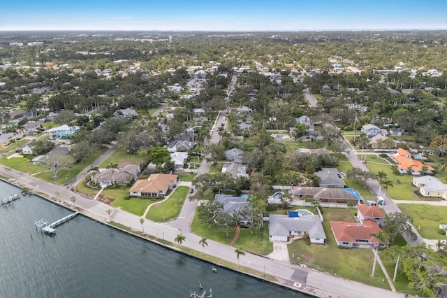 2401 Riverview Blvd, Bradenton, FL 34205 - aerial view of property and surrounding area featuring a nearby body of water and nearby suburban area