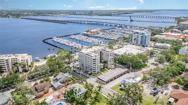 1400 1st Ave W Unit 103, Bradenton, FL 34205 - bird's eye view of a notable bridge and a large body of water