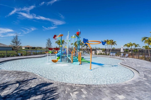 15131 Sunny Day Dr, Bradenton, FL 34211 - community jungle gym featuring a water play area