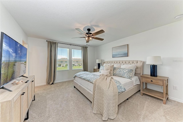 5711 Archipelago St, Nokomis, FL 34275 - bedroom featuring light colored carpet and a ceiling fan
