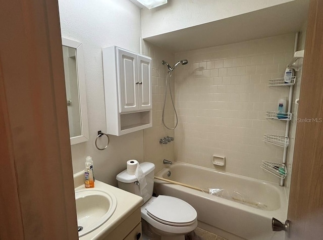 4199 66th Street Cir W Unit 4199, Bradenton, FL 34209 - full bathroom featuring shower / bathtub combination and vanity