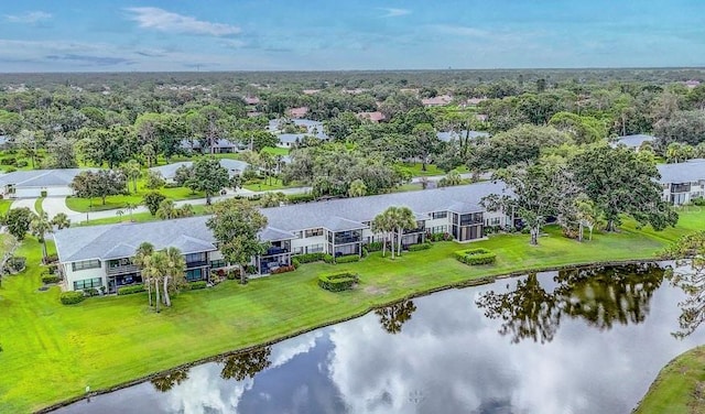 7110 Fairway Bend Ln Unit 181, Sarasota, FL 34243 - aerial view of residential area featuring a large body of water