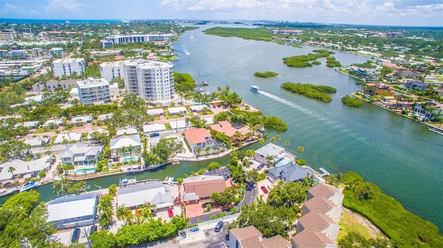 1240 Solitude Ln, Sarasota, FL 34242 - aerial view of a nearby body of water