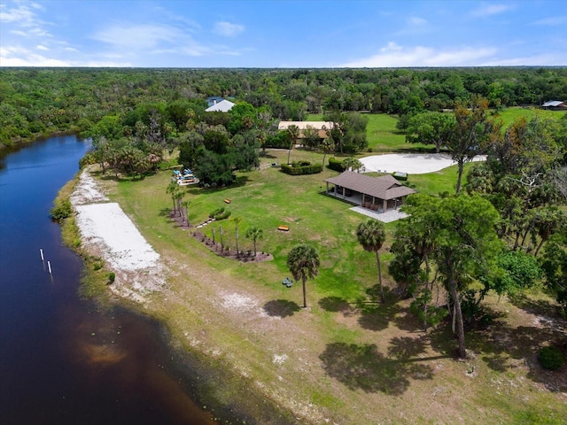 918 Fernleaf Run, Bradenton, FL 34212 - bird's eye view of a heavily wooded area and a large body of water